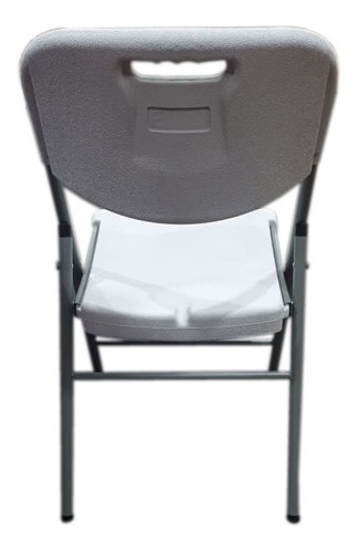 Imagen 6 de 10 de Silla Plegable Catering Metal Plástico Extra Reforzada 350kg