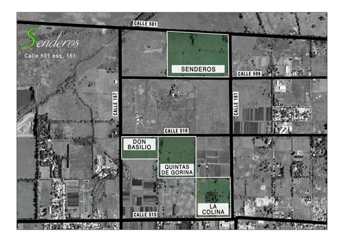 Imagen 4 de 30 de Lote En Venta En Gorina | 501y161 | Senderos (abierto) Mza.c-lote 10