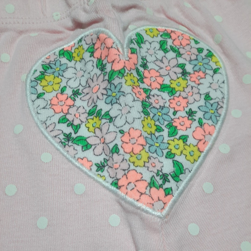 Imagen 4 de 6 de Trío Carters 3 Piezas Body Pantalon Beba Nena Sweet Girl 18m
