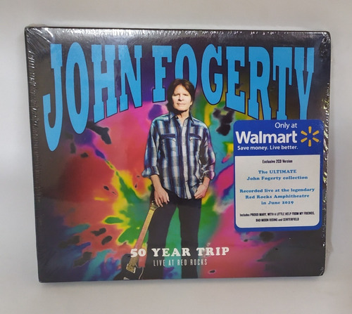 Cd John Fogerty 50 Year Trip Exclusivo 2 Discos Walmart