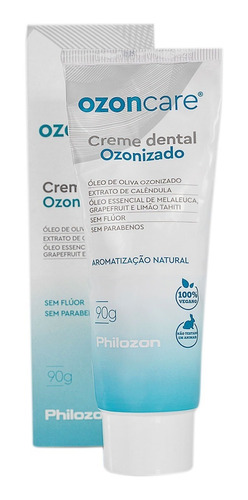 Creme dental ozonizado Ozoncare Philozon 90mL dente sensível