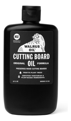 Cera Walrus Oil Aceite De Coco Para Madera 230ml