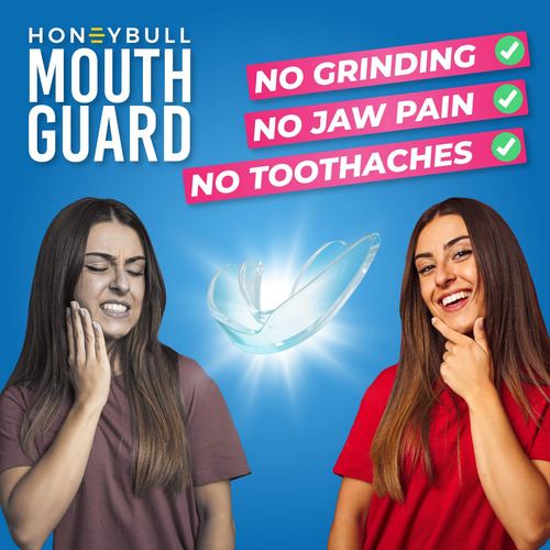 Protector Bucal Para Rechinar Dientes Bruxismo Noche Grueso