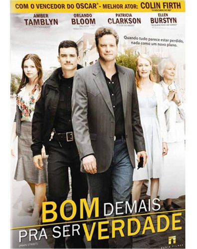 Dvd Bom Demais Pra Ser Verdade Colin Firth Lacrado