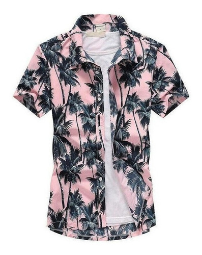 Poleras Florales Hawaianas De Talla Grande Para Hombre Camis