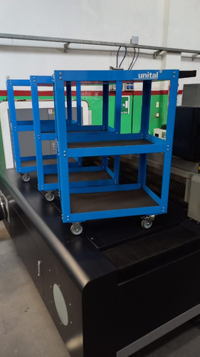 Imagen 7 de 9 de Carro Porta Herramientas Con Ruedas Unital Mod. Ayudante