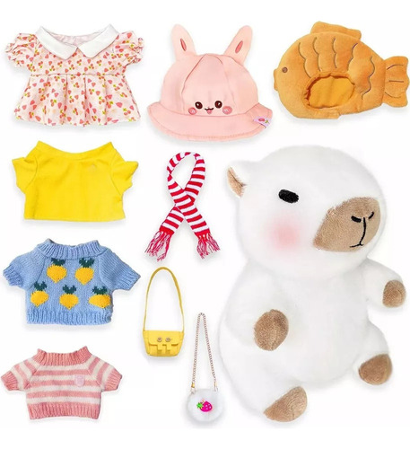 Peluche Capibara Con 9 Accesorios.sf1