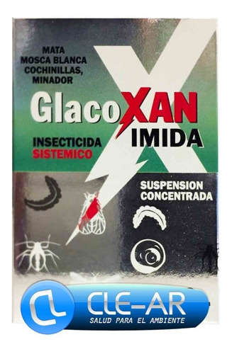 Glacoxan Imida  Insecticida Sistémico Plantas Mosca Blanca