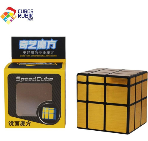 Cubo Rubik Espejo Dorado O Plateado
