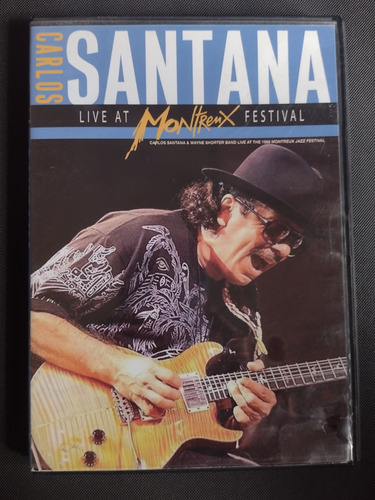 Dvd Carlos Santana Live At Montreux