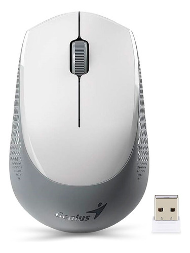 Mouse Inalámbrico Genius  Nx-8000s Bt Bluetooth Blanco