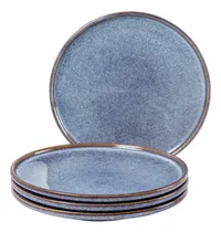 Comprar Platos De Postre De Cerámica Unicasa, Juego De Platos Para E