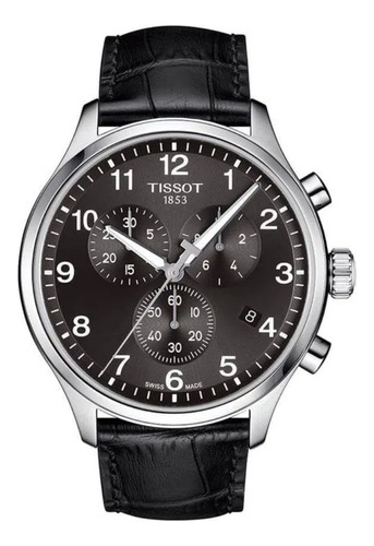 Reloj Tissot 1166171605700 Chrono Xl Hombre Cuero  