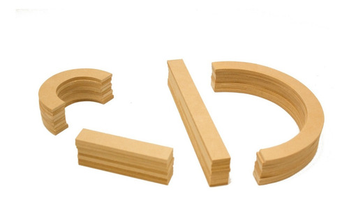 Juego De Regleta Con Caja Figuras Jugar Didáctico Fibrofacil