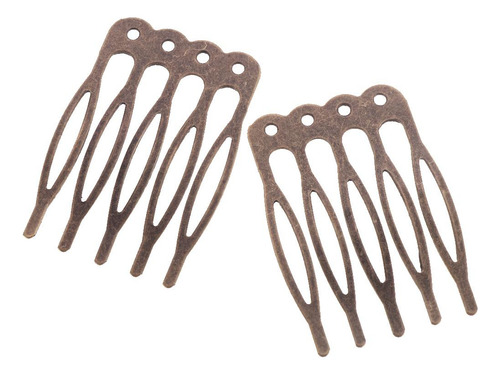 Hair Comb Diy Crafts 2.7cm Bronze 2.7cm Bronze 2.7cm