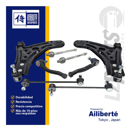 Juego Horquillas Terminales Bieletas Tornillo Aveo 1.6 08-18