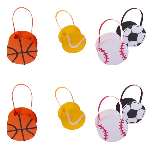 Sorpresitas Basquet Futbol Tenis Bolsitas Deportes Goma Eva