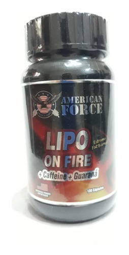 Suplemento Lipo On Fire American Force