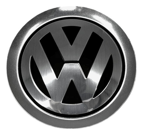 Emblema Volkswagen Alumínio Roda Passat Variante 78mm -1 Pç