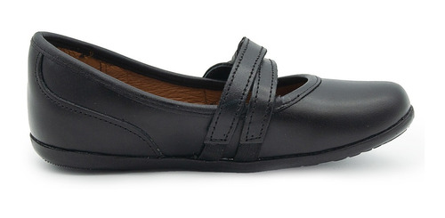 Zapato Escolar Niña Colección 2021 Coqueta Piel Negro Suaves