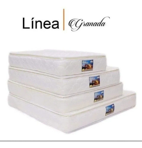 Colchón Queen Granada Latinflex Ortopédico Doble Pillow Top