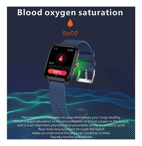 Smartwatch Impermeable Con Monitor De Presión Arterial