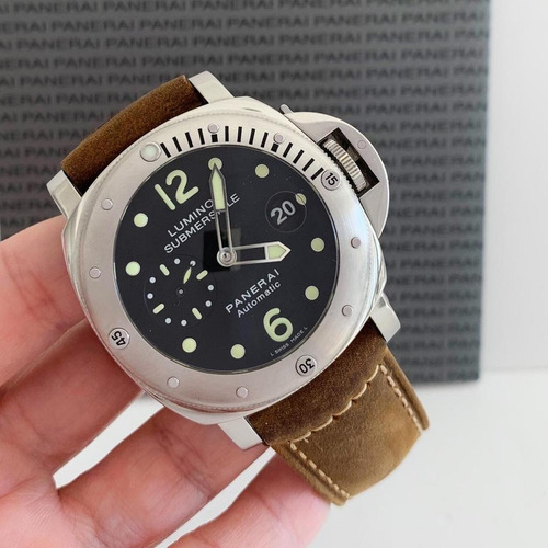 Panerai Luminor Submersible Impecável Completo
