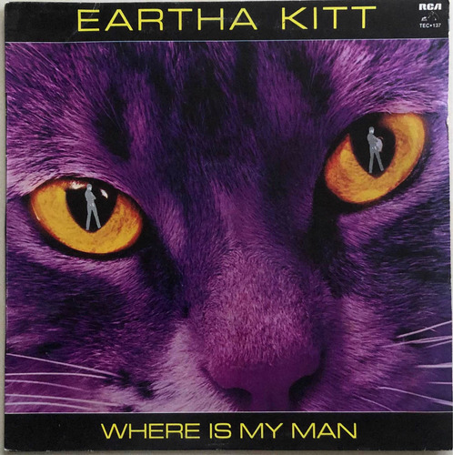 Eartha Kitt Lp Single Where Is My Man