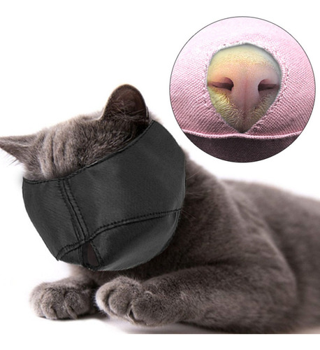 Bozales De Nailon Transpirables Para Gatos Mascarillas 