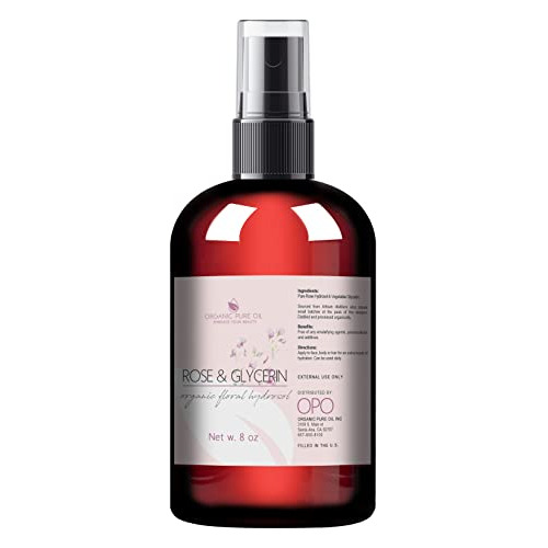 Rosewater Glycerin Mist Toner Bulk Spray Facial Body Mtw9e