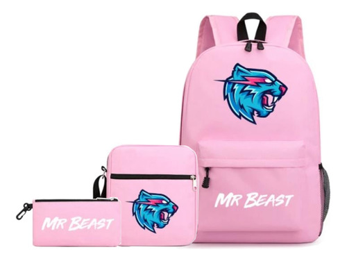 Mochila Mr Beast Lightning Cat Bolsa De Viaje Al Aire Libre