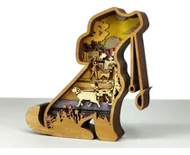 Comprar Vetor De Corte, Cnc Laser, Cachorro Sentado Multi Camadas