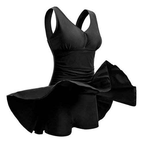 Traje De Baño Moda Bikini Conservador Vestido De Baño