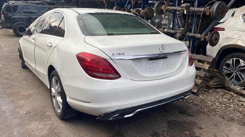 Sucata Mercedes Benz C180 2015 Gasolina 156 Cvs