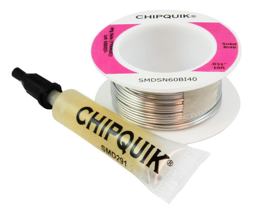 Chip Quik Smdsn60bi40 - Alambre De Soldadura De Estano/bismu