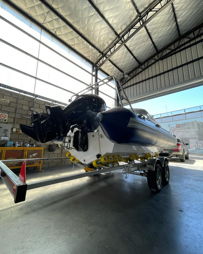 Tráiler Para Lancha O Semirrígido Hasta 7 Metros Galvanizado
