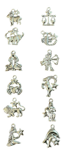 Charms, Set 12 Signos Zodiacales - Soncosasdebrujas®