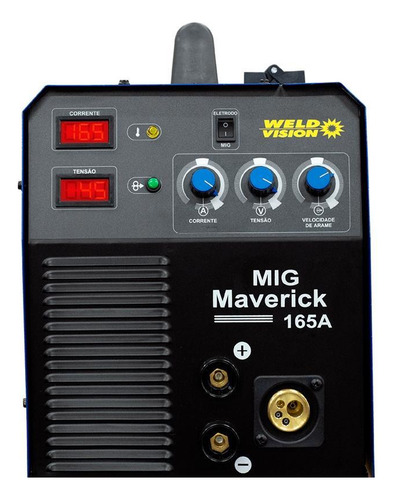 Inversora Solda Mig Multiprocesso Weld Vision Maverick 165