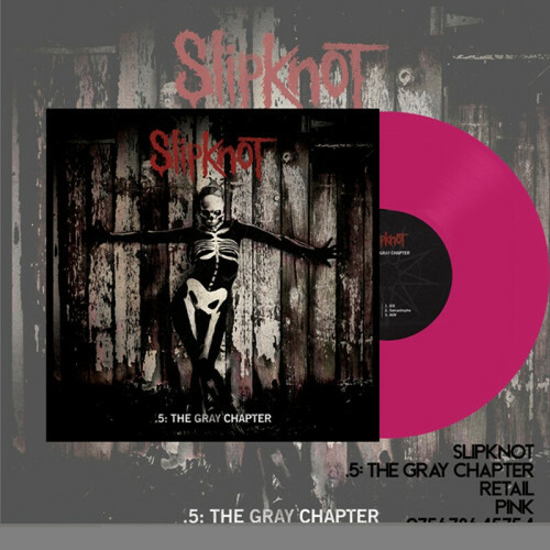 Slipknot - 5: The Gray Chapter Vinilo Rosado 2lp