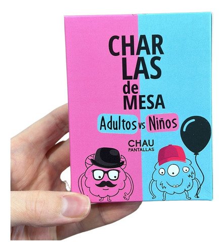 Juego De Mesa Charlas De Mesa Adultos Vs Niños Chaupantallas