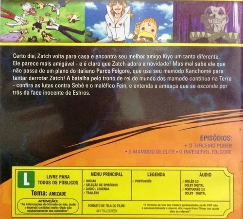 Dvd Zatch Bell - Vol. 3 - O Invencível Folgore na Americanas Empresas