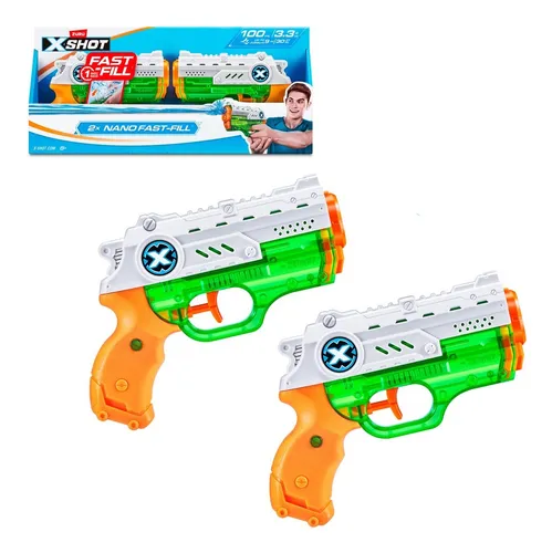 Set 2 Lanza Agua De 100 Ml Con Sistema De Llenado Rapido