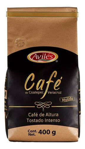 Aviles Café Avilés Molido Tostado 400 Gramos