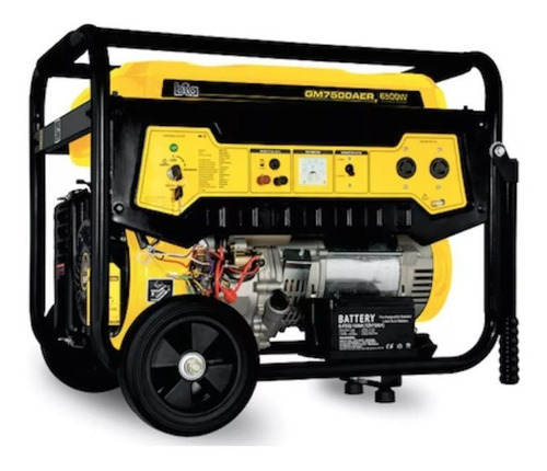 Generador Bta 6500 Watts Motor 15 Hp Arranque Electrico