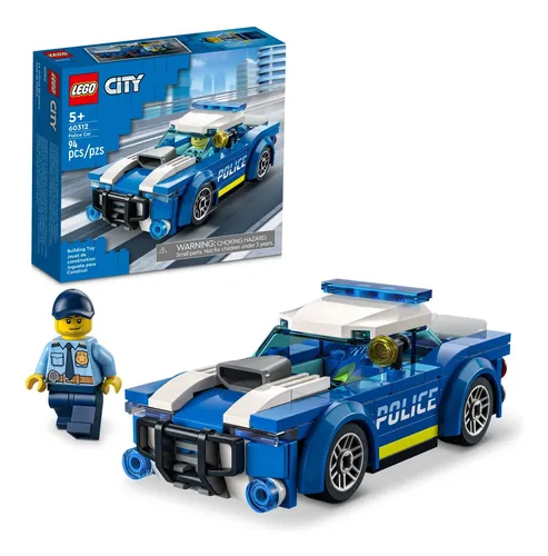 Kit De Construção Lego City Police Car 60312 Para Crianças D