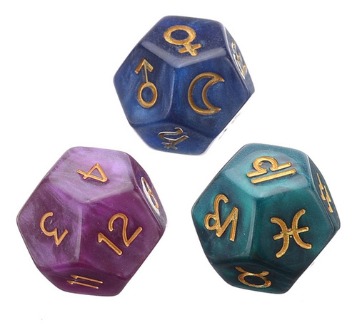 Dados De Constelación For Mesa De Juego, Dados De