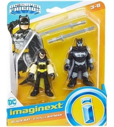 Imaginext Super Friends Black E Batman Mattel M5645