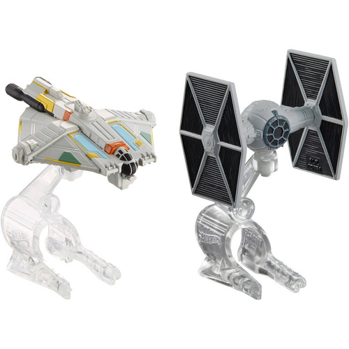 Nave Fantasma Vs Tie Fighter De Star Wars Por Hot Wheels