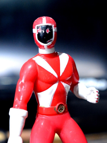 Figura Power Rangers Red  Vintage