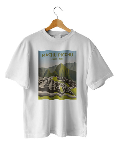 Machu Picchu Cusco Perú -  Polo Estampado